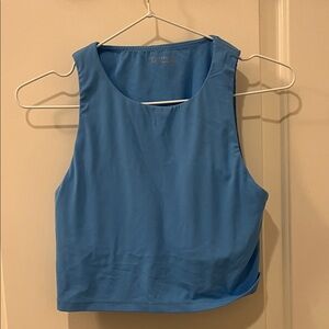 aerie blue tank with built in pads